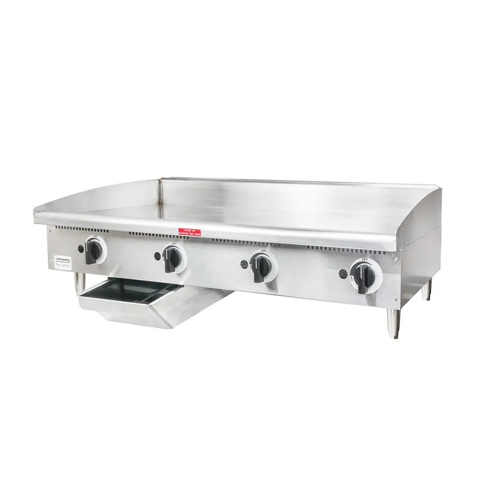 Toastmaster TMGE48 48" Electric Griddle w/ Thermostatic Controls - 3/4" Steel Plate