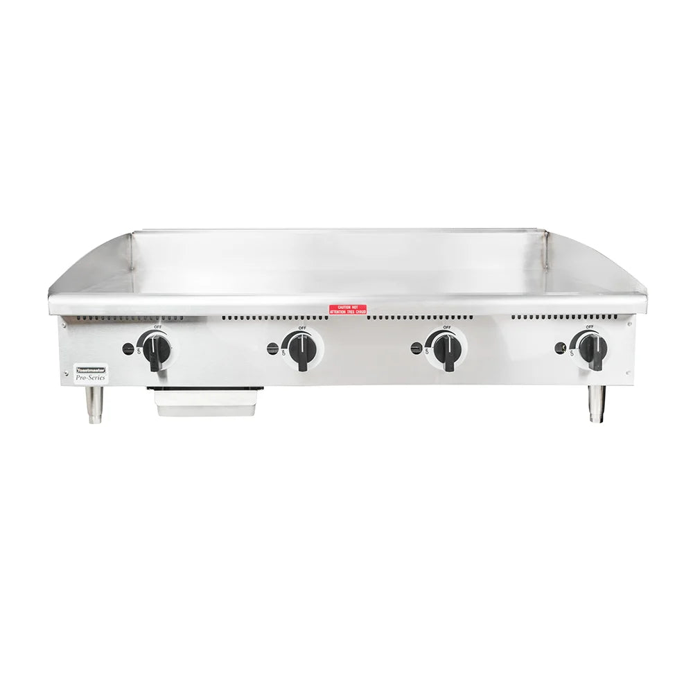 Toastmaster TMGE48 48" Electric Griddle w/ Thermostatic Controls - 3/4" Steel Plate