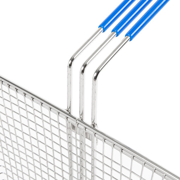 Globe LGBASKET1632 7 3/4" x 8 1/2" x 6" Full Size Fryer Basket with Front Hook