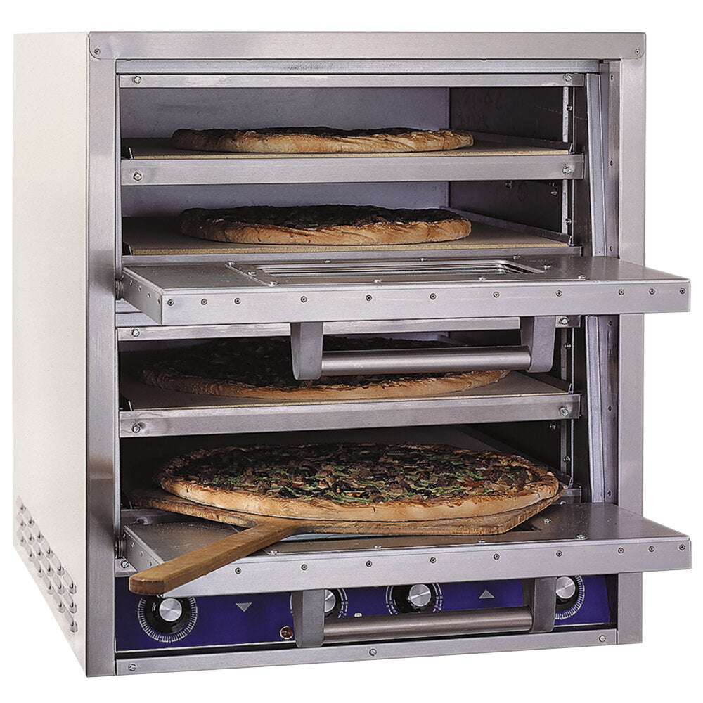 Bakers Pride P-44S Countertop Pizza Oven – 26-inch, Electric, 220 - 240V, 3-Phase