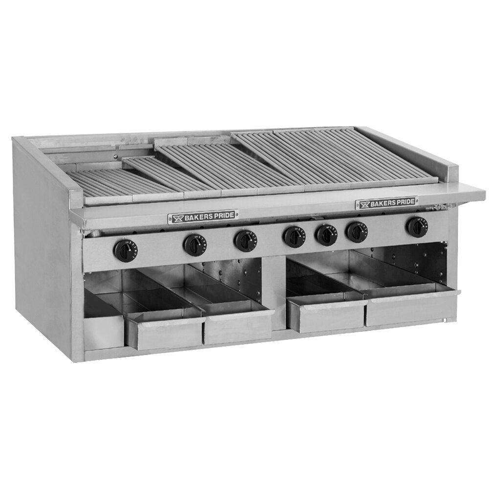Bakers Pride C-60R Commercial Charbroiler β 60-inch, Liquid Propane