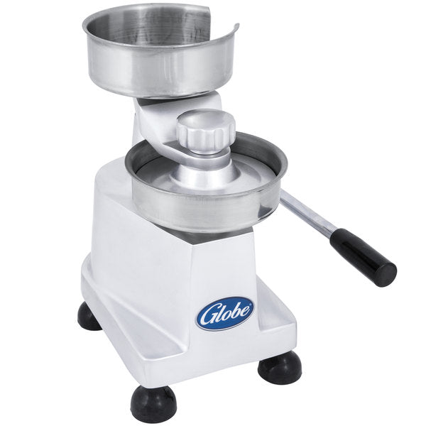 Globe PP4 Manual 1/4 lb. Patty Press with Single-Level Press Handle