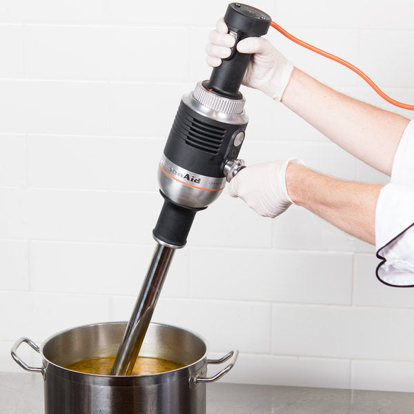 KitchenAid KHBC418OB Commercial® 400 Series Immersion Blender – 18 inch arm