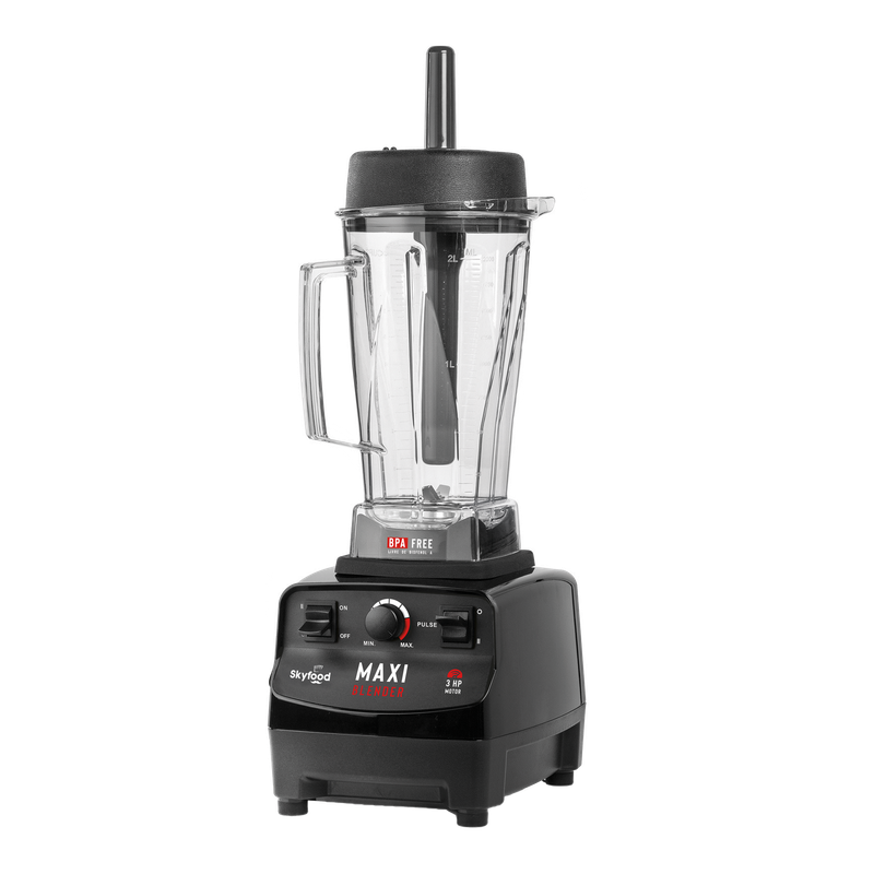 Skyfood BM2 68 oz. Maxi Blender 38,000 RPM Variable Speed & Pulse Tritan Plastic Container 3 HP Motor
