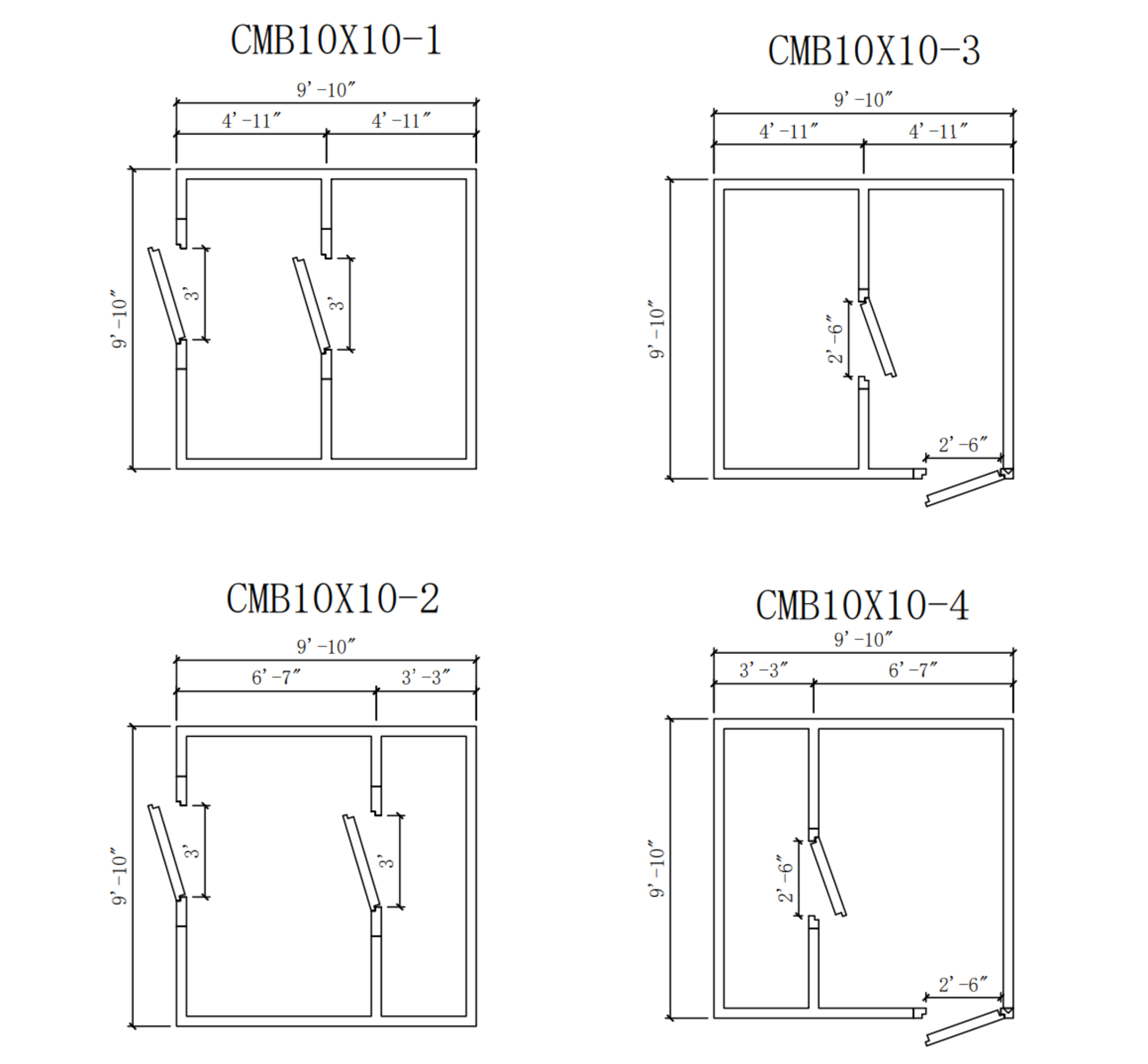 Astra 10 x 10 Walk-In Combo Cooler & Freezer With Floor + Top Mount Refrigeration CMB10X10-7C3F-T