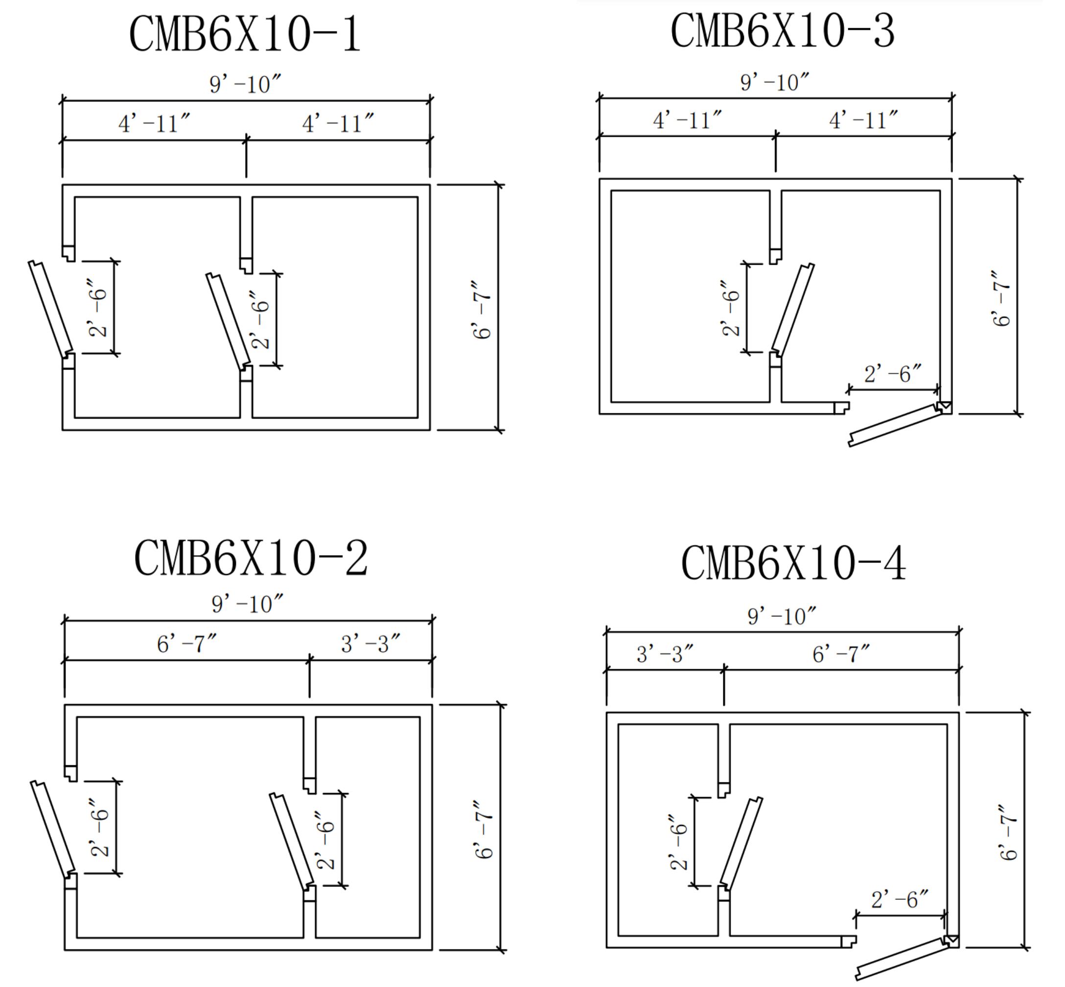 Astra 6 x 10 Walk-In Combo Cooler & Freezer With Floor + Top Mount Refrigeration CMB6X10-5C5F-T