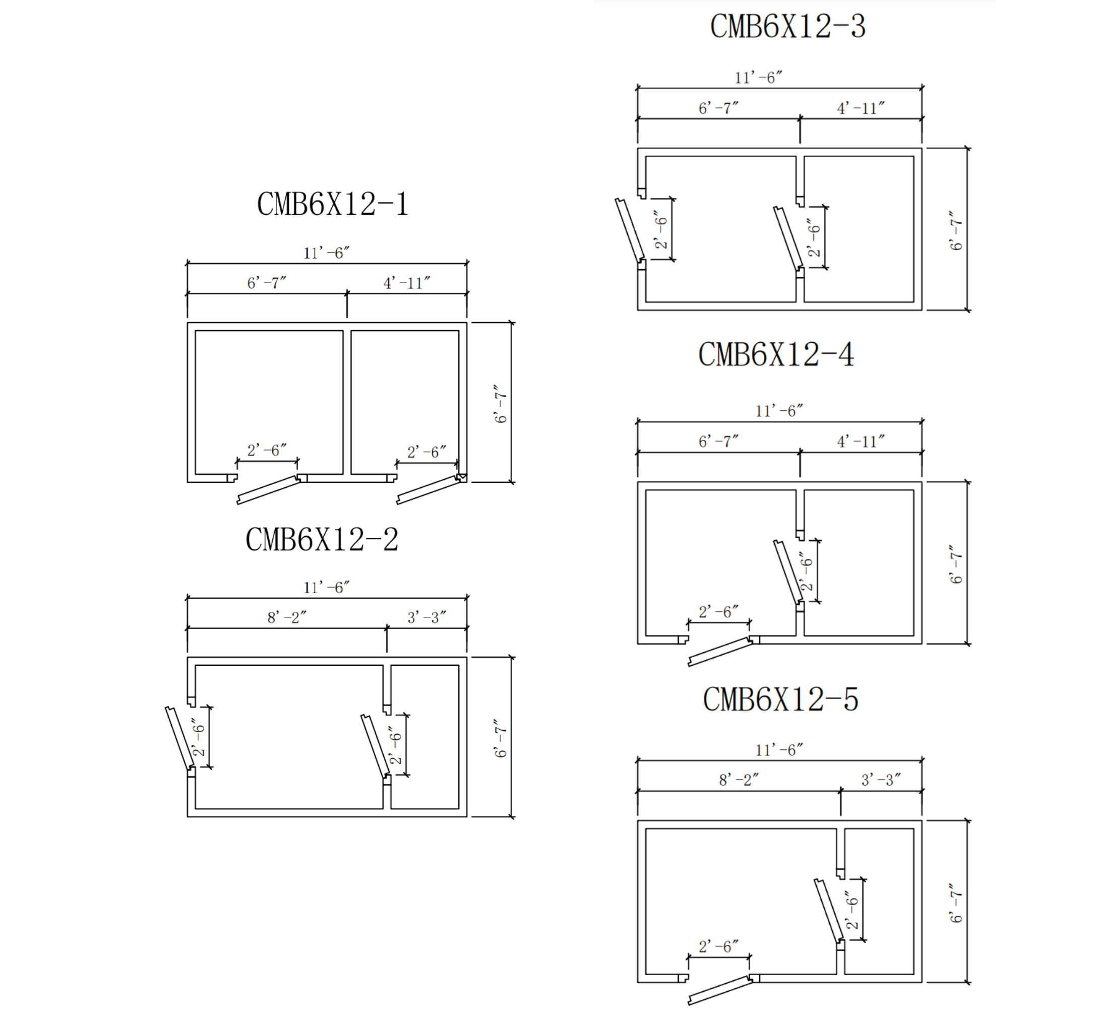 Astra 6 x 12 Walk-In Combo Cooler & Freezer With Floor CMB6X12