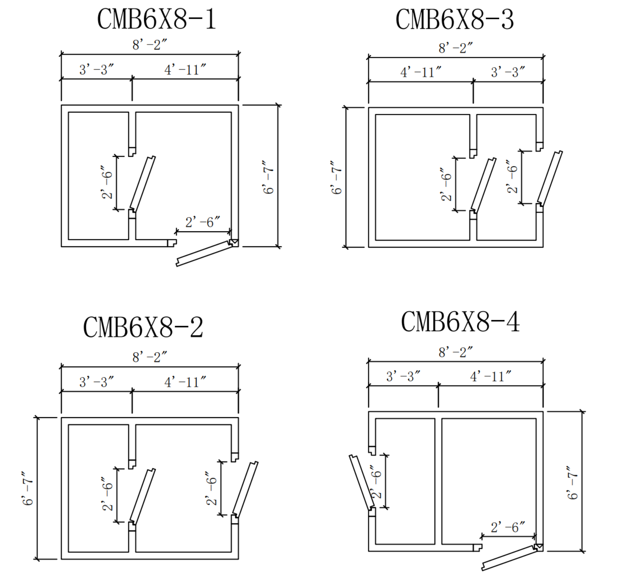 Astra 6 x 8 Walk-In Combo Cooler & Freezer With Floor + Top Mount Refrigeration CMB6X8-5C3F-T