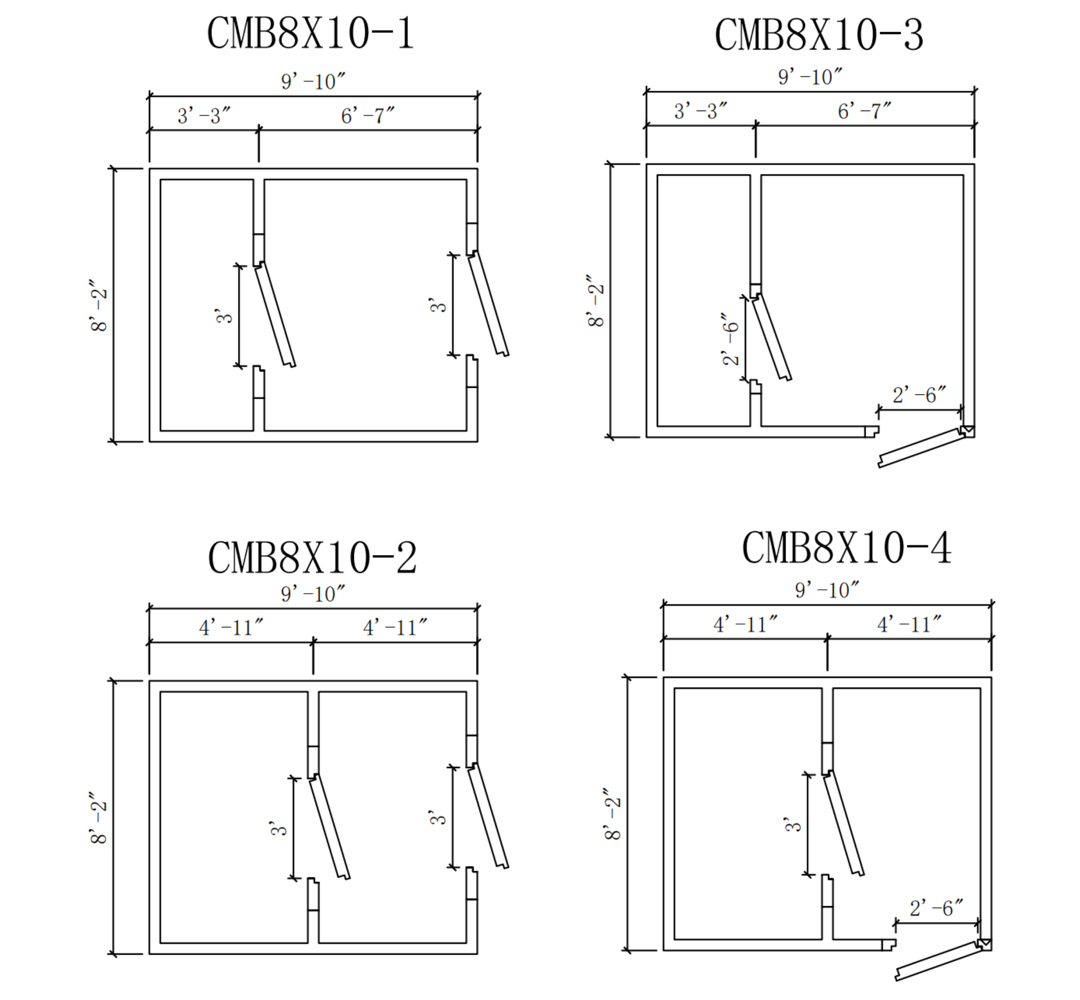 Astra 8 x 10 Walk-In Combo Cooler & Freezer With Floor CMB8X10
