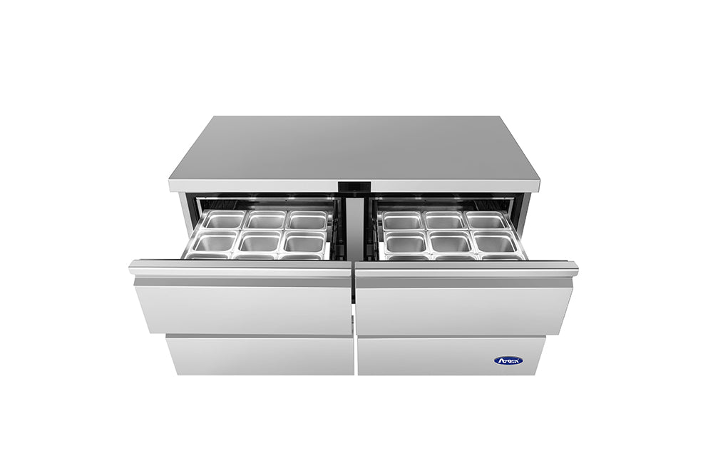 Atosa AUR60D4 – Undercounter Refrigerator with Drawers