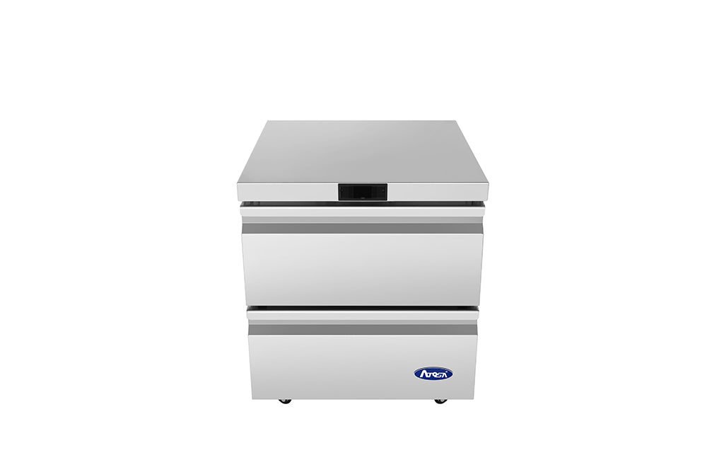 Atosa AUR27D2 – Undercounter Refrigerator with Drawers