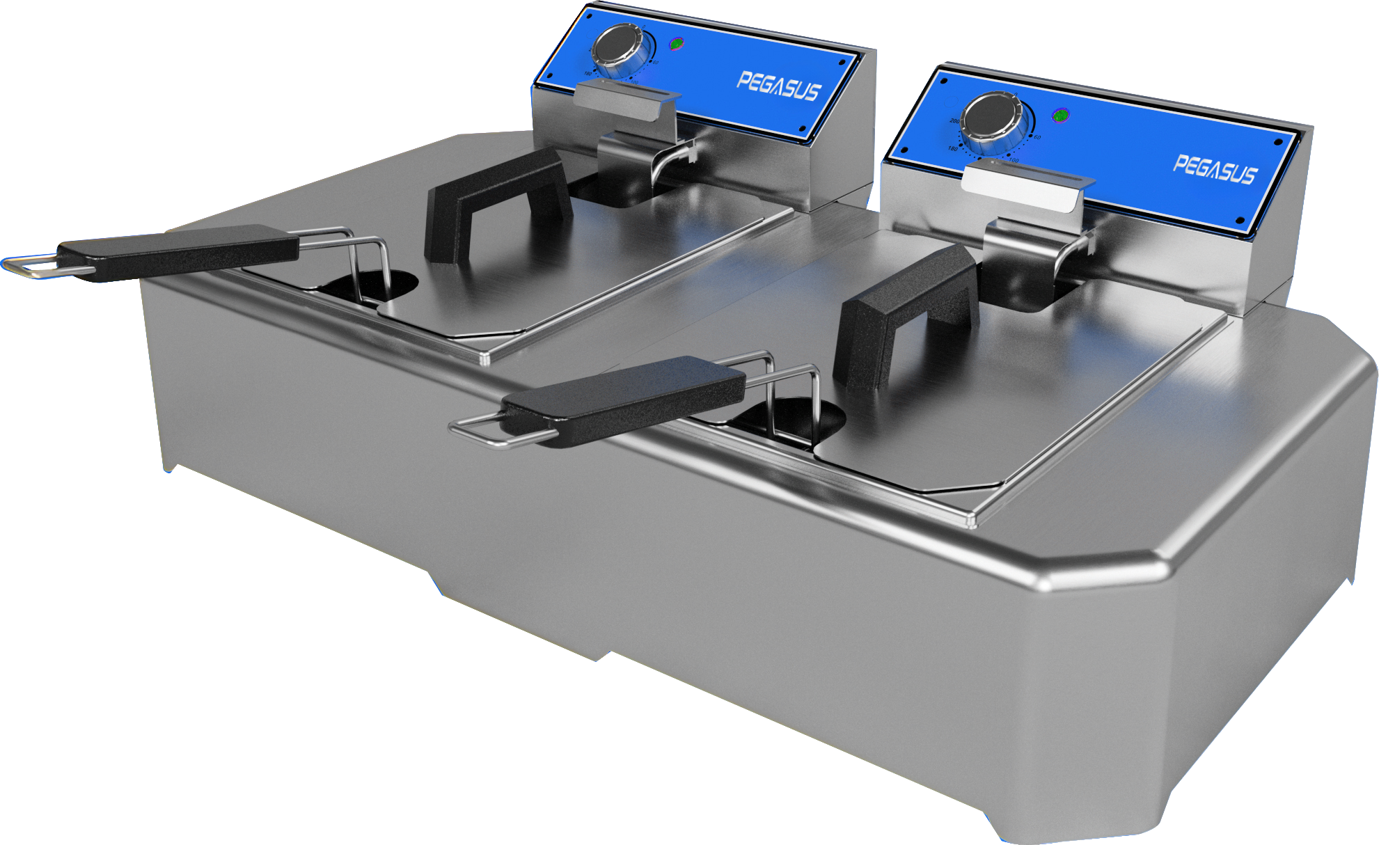 Pegasus FRC-20E Electric Countertop Fryer