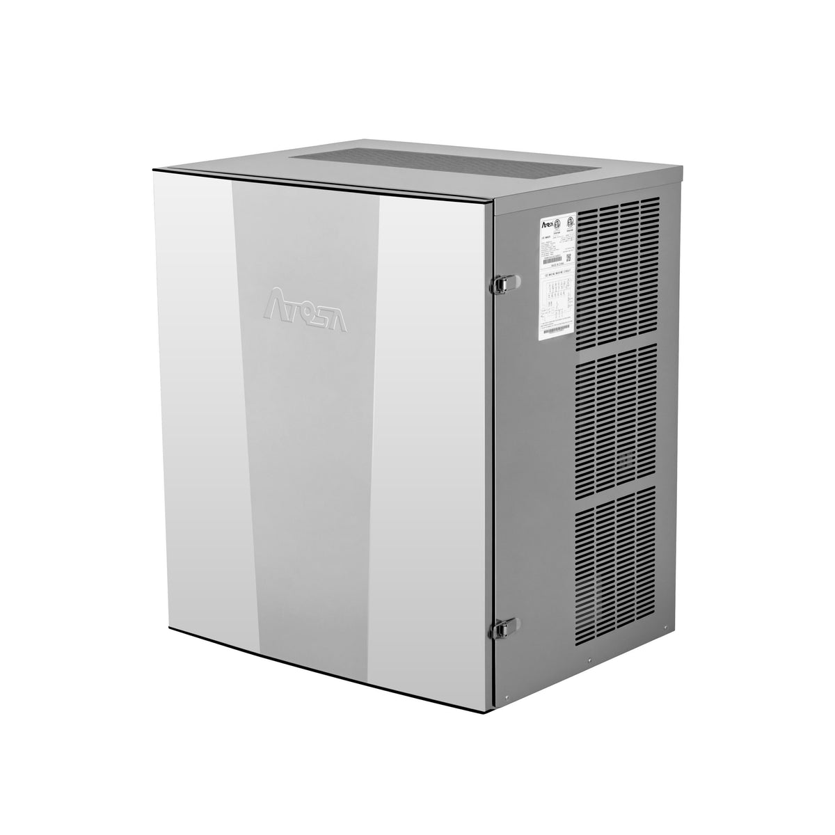 Atosa YRM0800A-261 30-3/4" ice machine head, angled view from the right