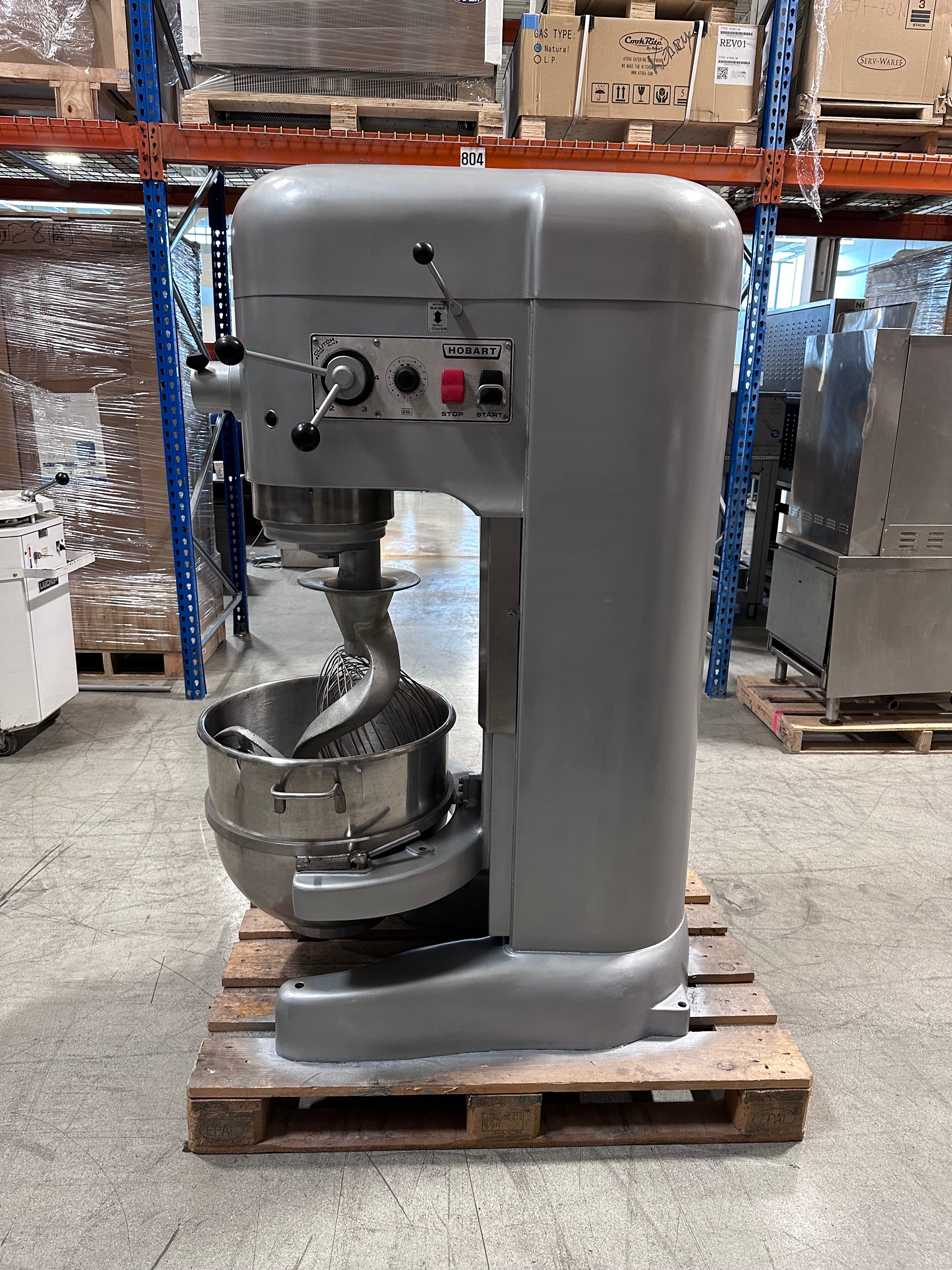 Hobart M802 80 Quart Commercial Dough Mixer – Refurbished