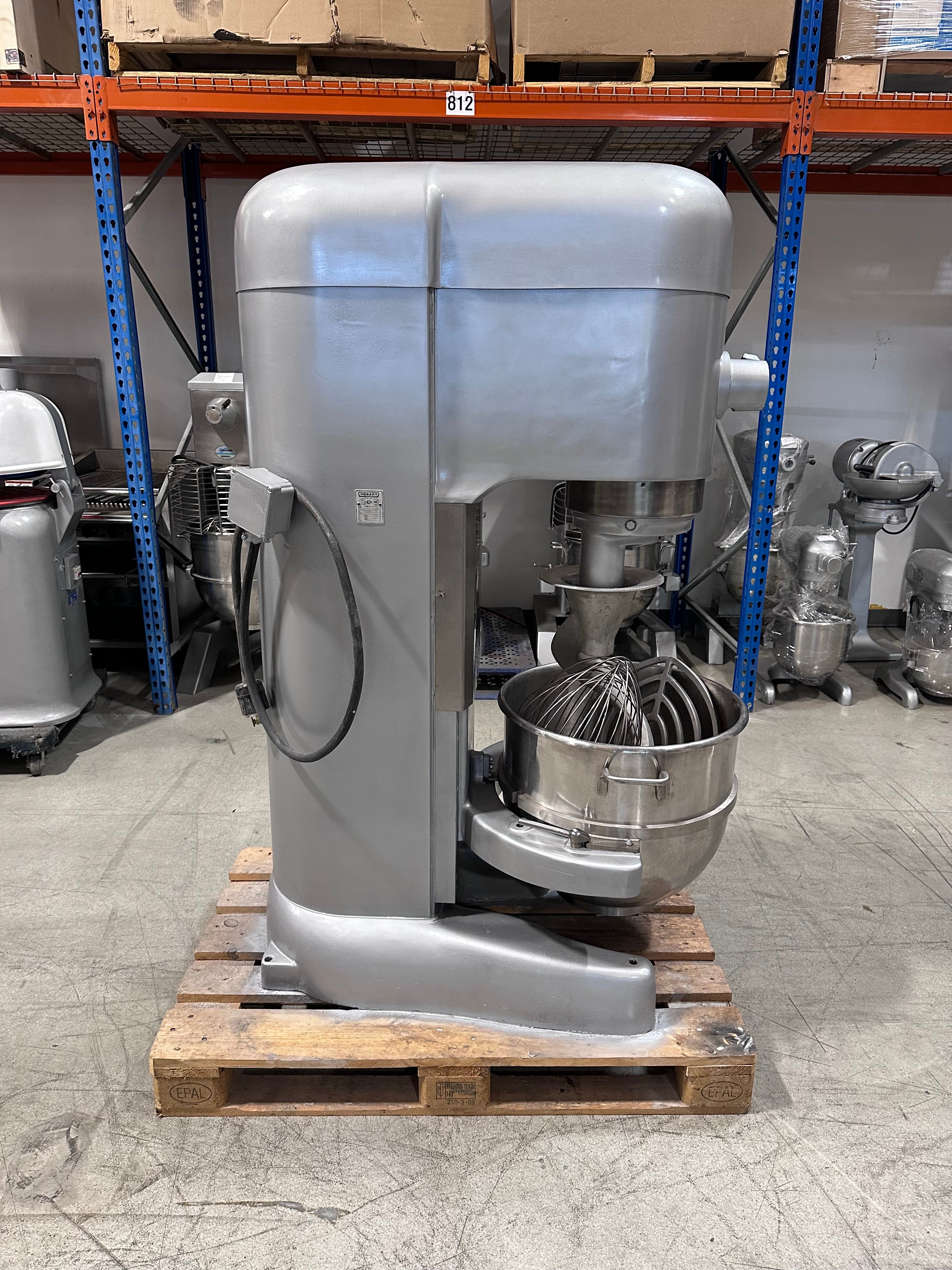 Hobart M802 80 Quart Commercial Dough Mixer – Refurbished