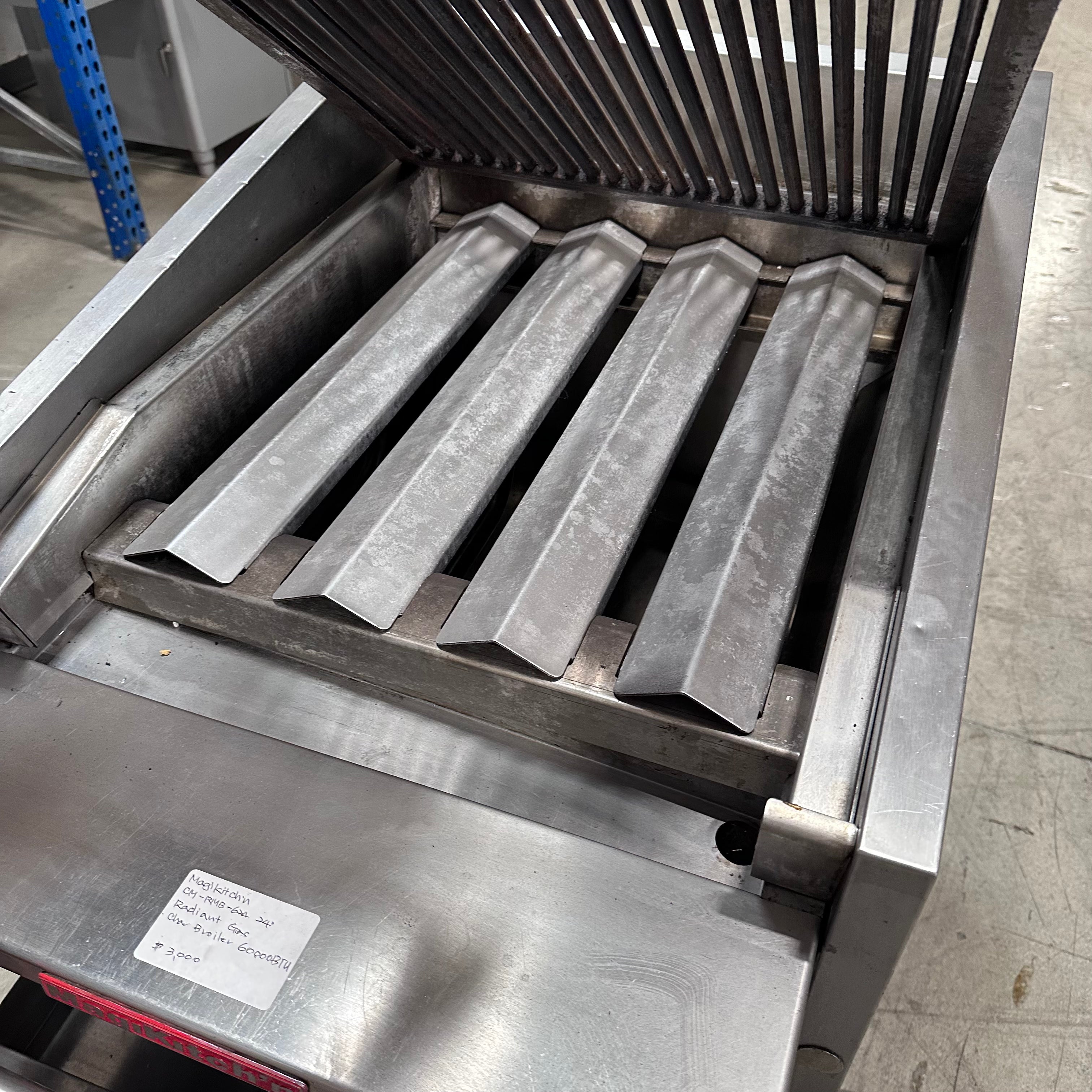Magikitch'n CM-RMB-624 24" Gas Charbroiler w/ Floating Steel Grates