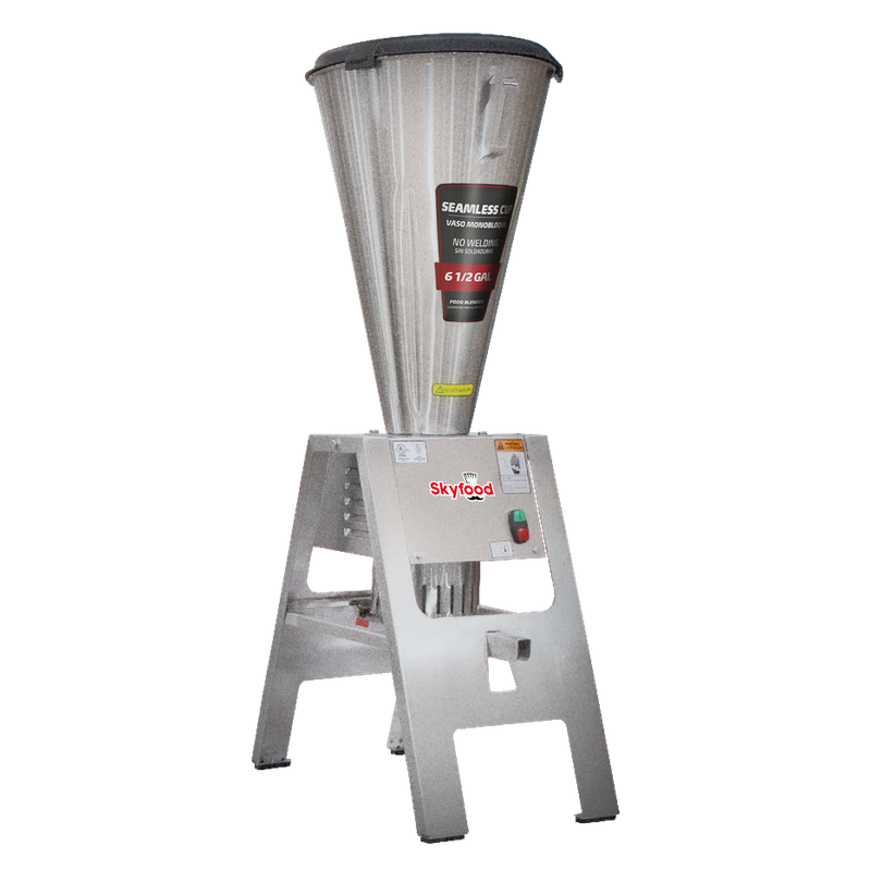 Skyfood LAR-25LMBE 6 1/2 gal Food Blender 3500 RPM 1 1/2 HP Stainless Steel Seamless Container And Base