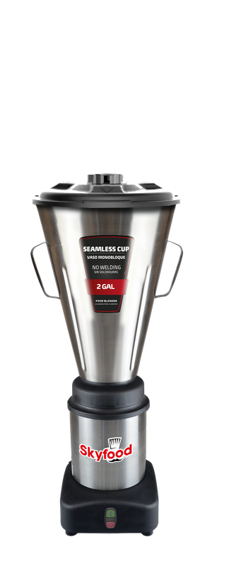 Skyfood LAR-8MBSE 2 gal Food Blender 3500 RPM 1/2 HP Stainless Steel Seamless Container