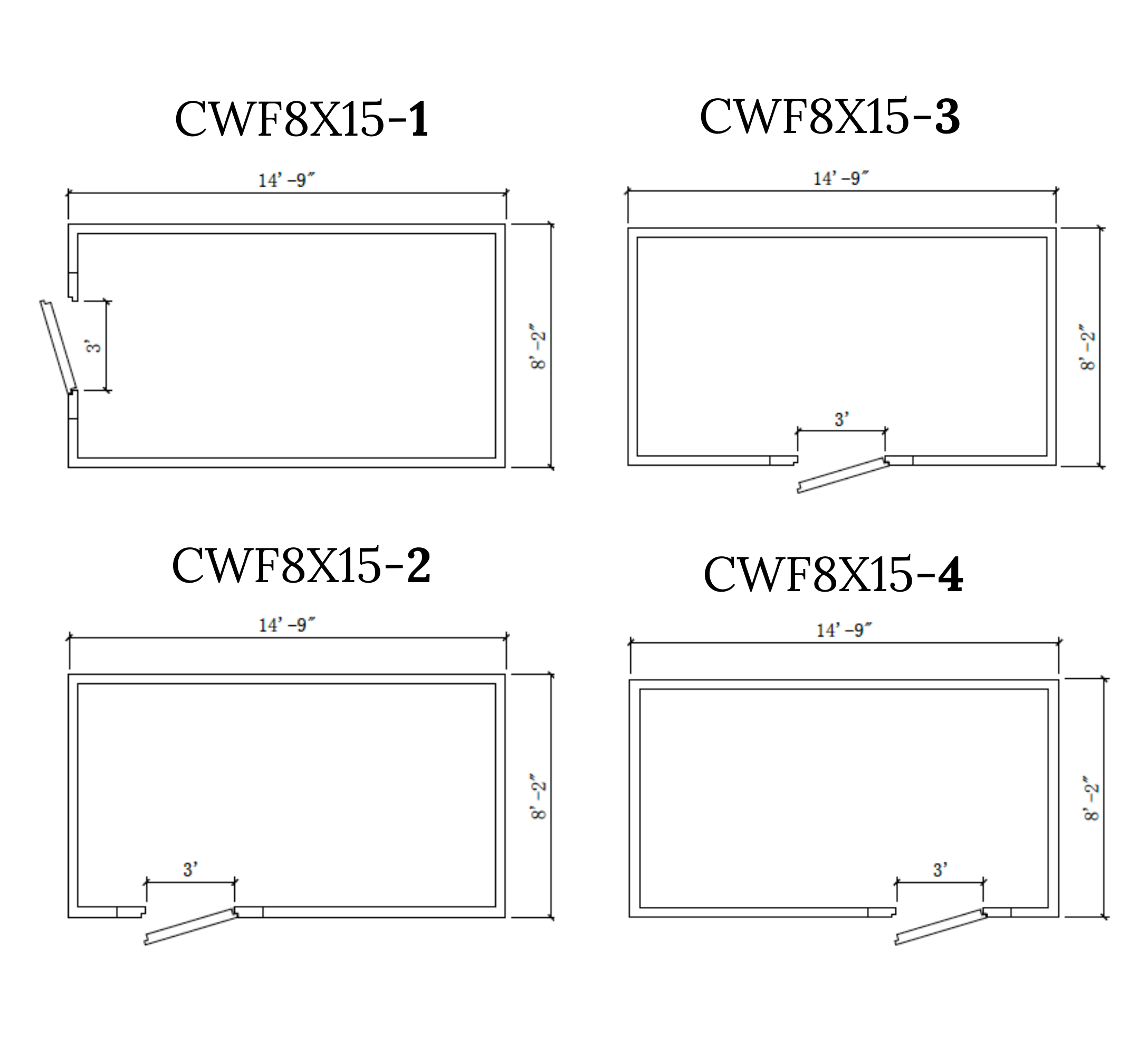 Astra 8 x 15 Walk-In Cooler with Floor and Remote Refrigeration CWF8X15-RM