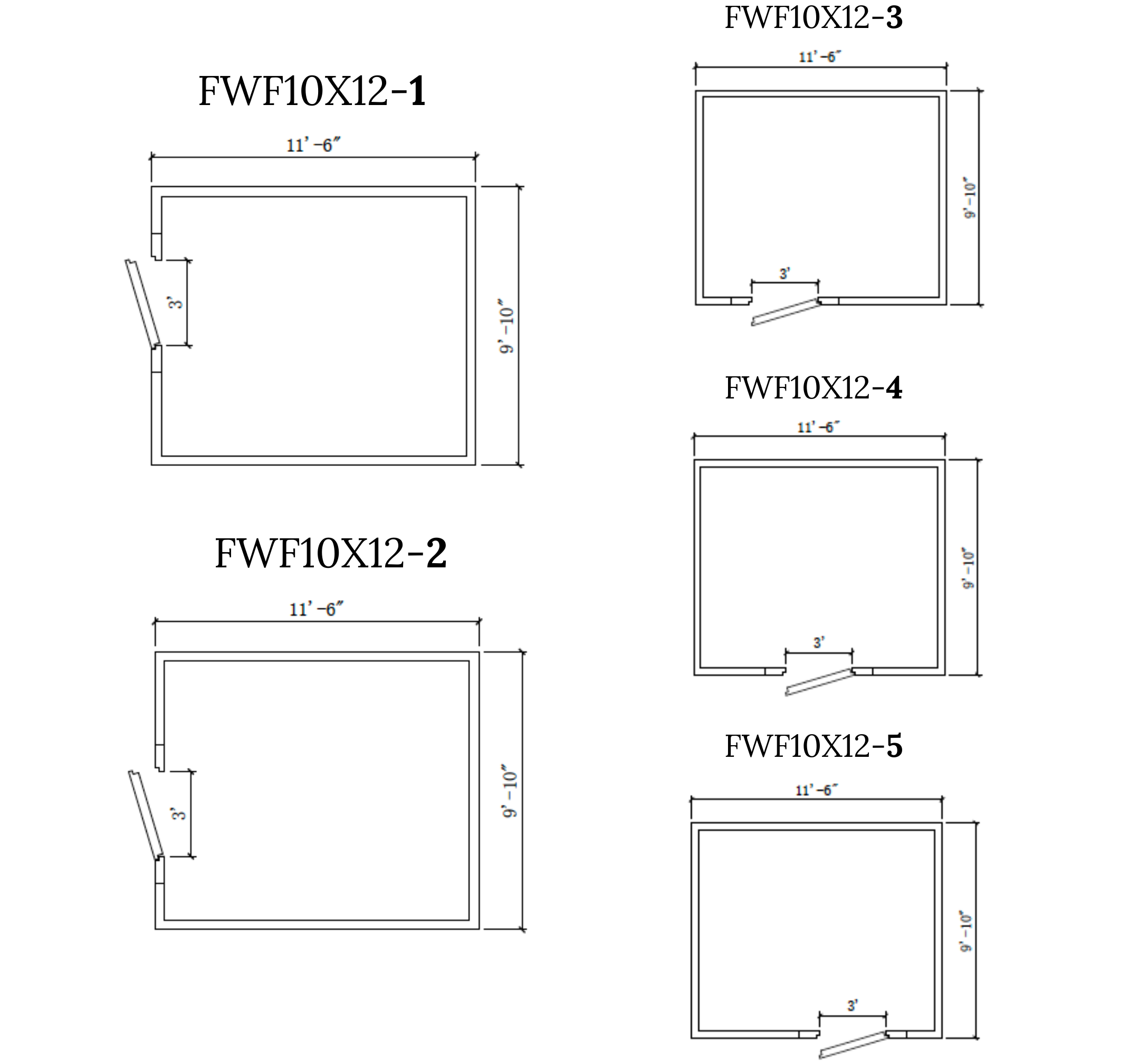Astra 10 x 12 Walk-In Freezer with Floor FWF10X12