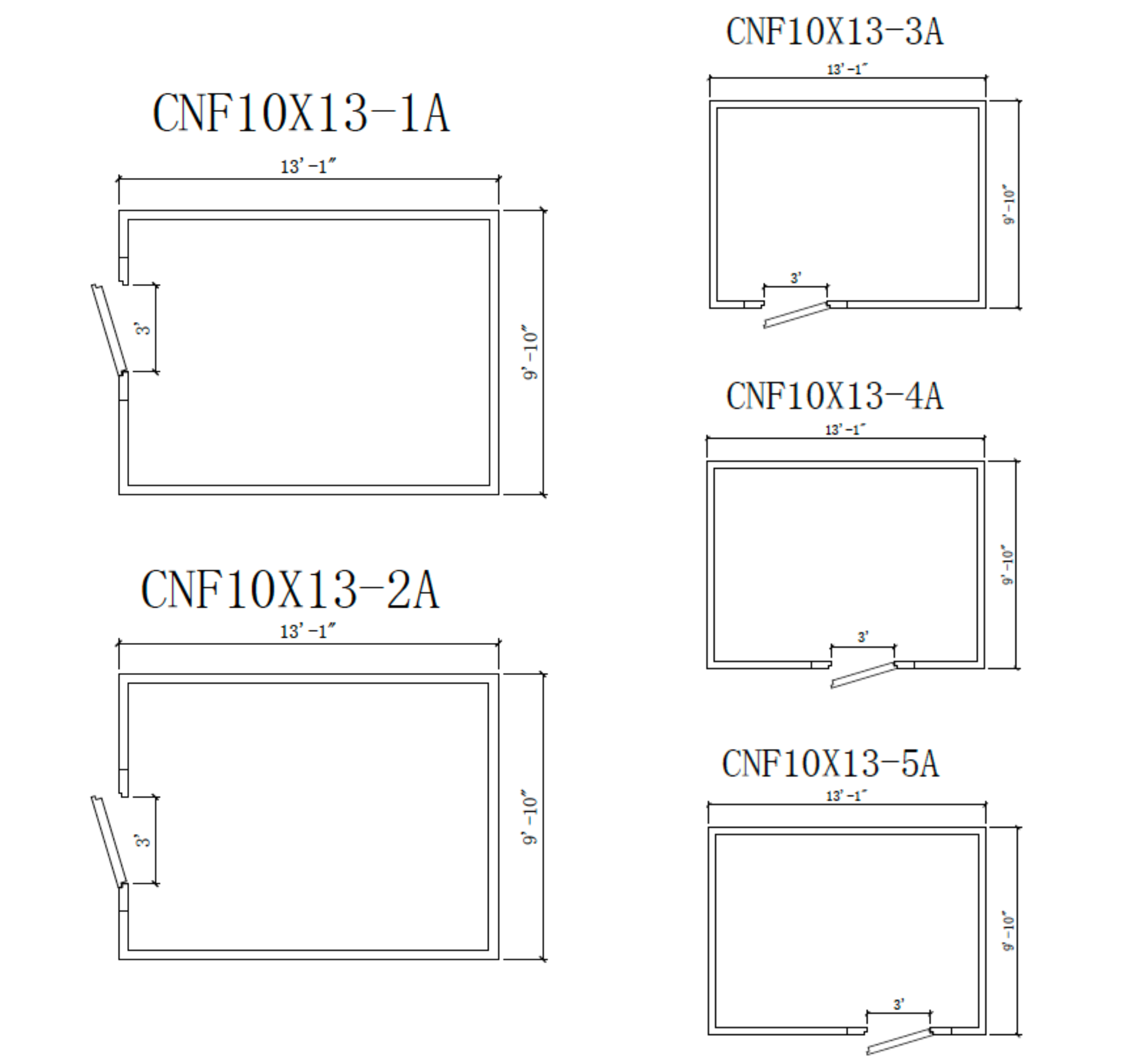 Astra 10 x 13 Walk-In Cooler No Floor With Top Mount Refrigeration CNF10X13-TM
