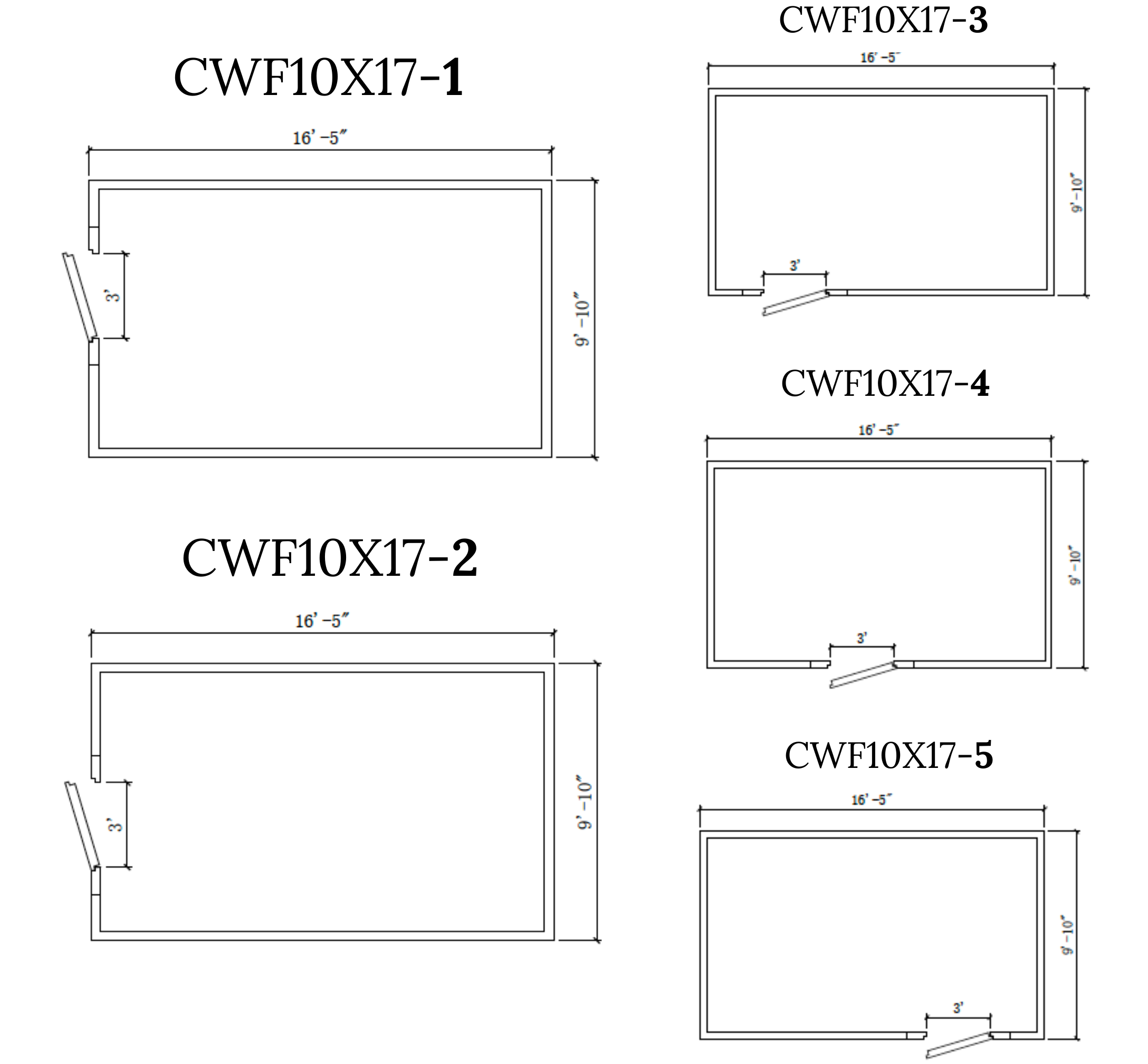 Astra 10 x 17 Walk-In Cooler with Floor and Remote Refrigeration CWF10X17-RM