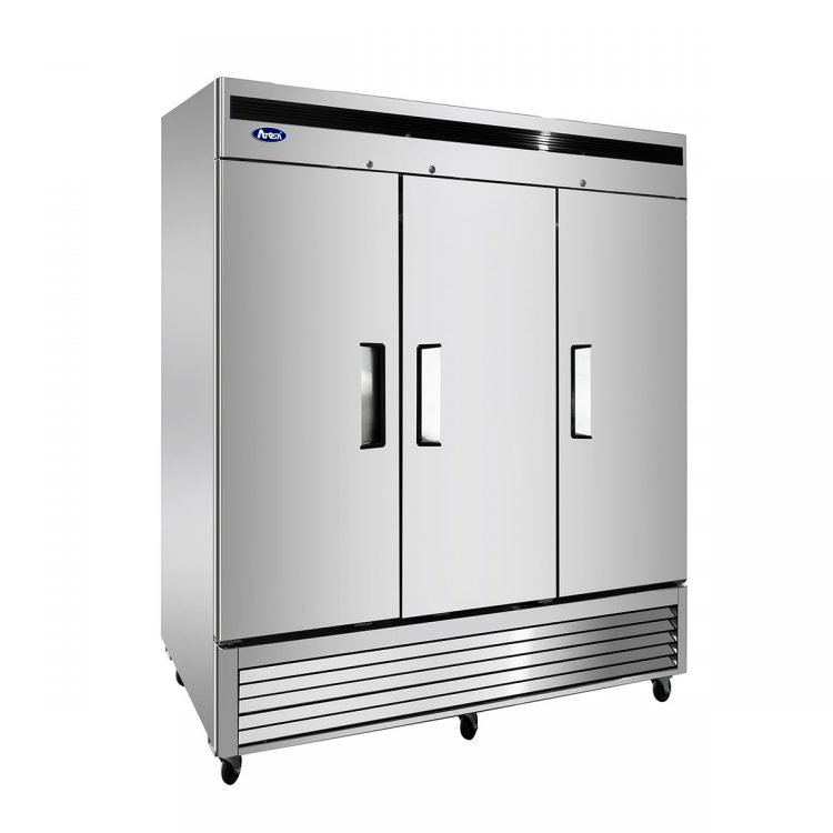 Atosa MBF8504GR Bottom Mount Three Door Reach-in Freezer