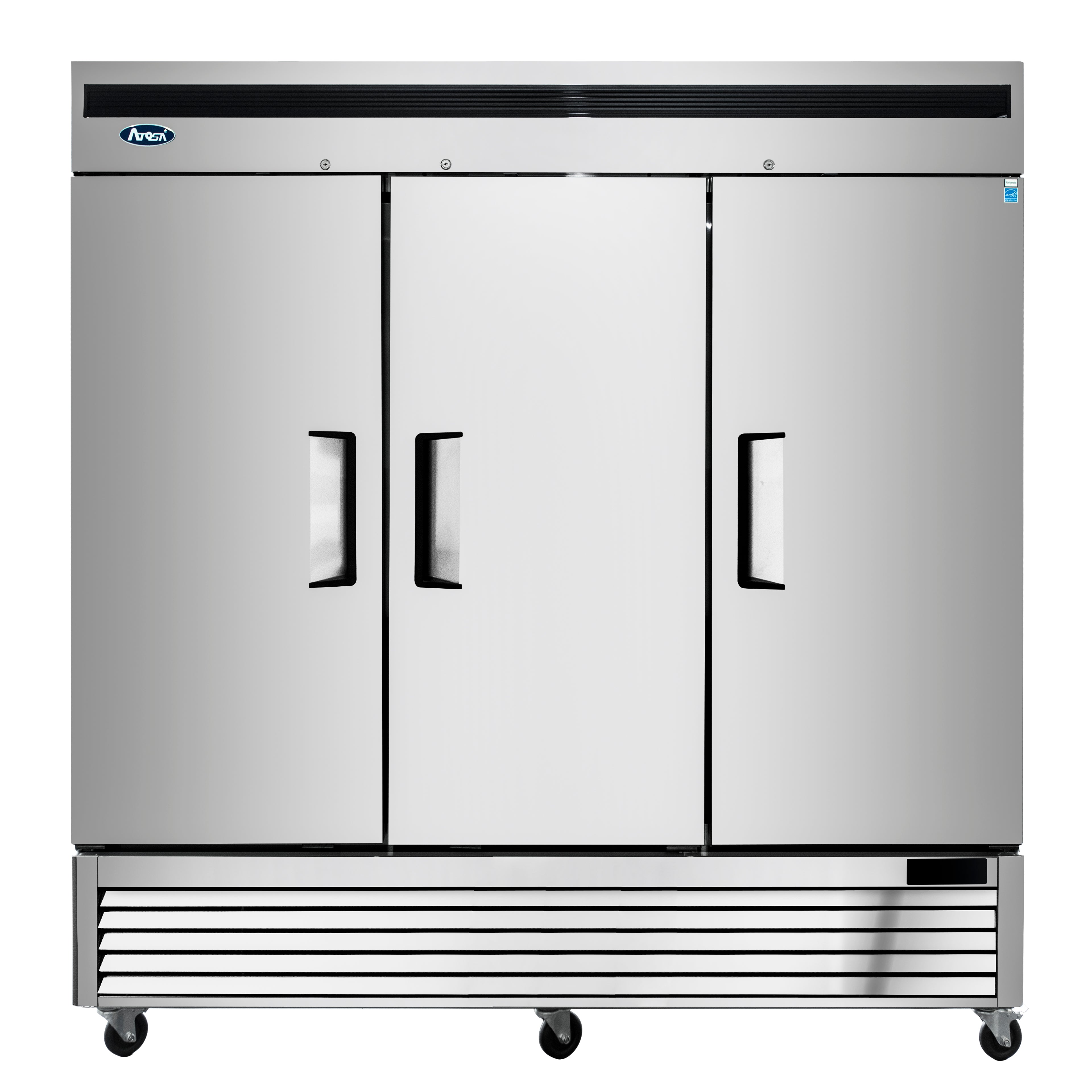 Atosa MBF8508GR Bottom Mount Three Door Refrigerator