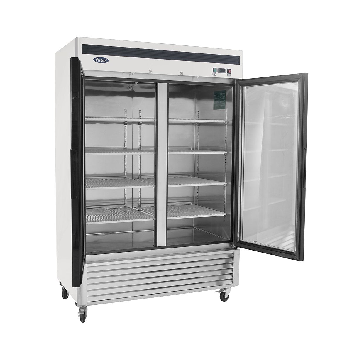 Atosa MCF8703ES Bottom Mount Two Glass Door Freezer