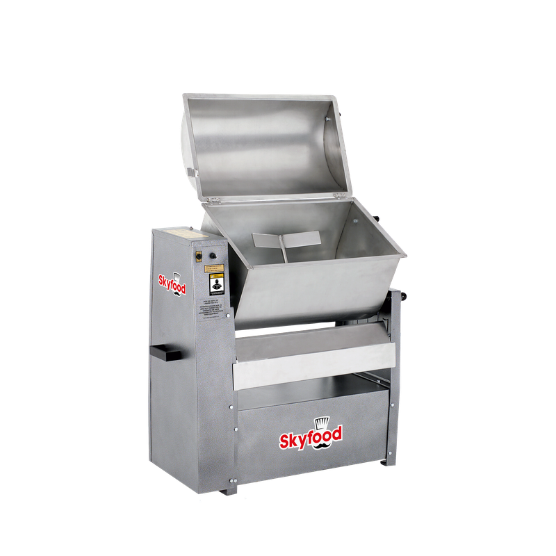 Skyfood MMS-50I Meat Mixer 100 lb Capacity 1 HP - Stainless Steel Body