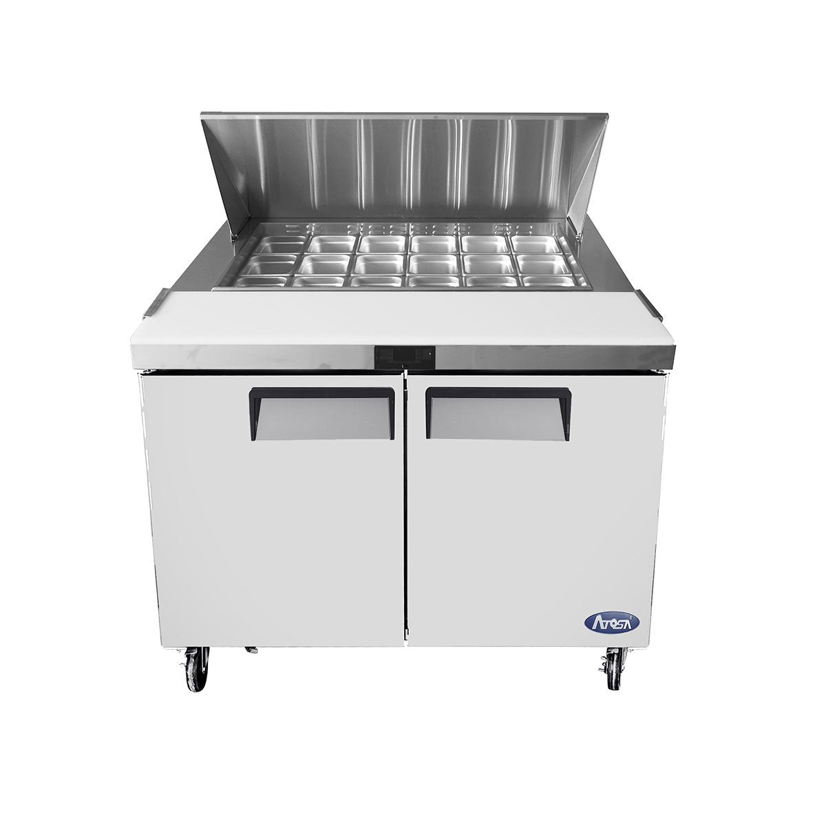 Atosa MSF3615GR 36" Mega Top Sandwich Prep. Table with 15 Pan