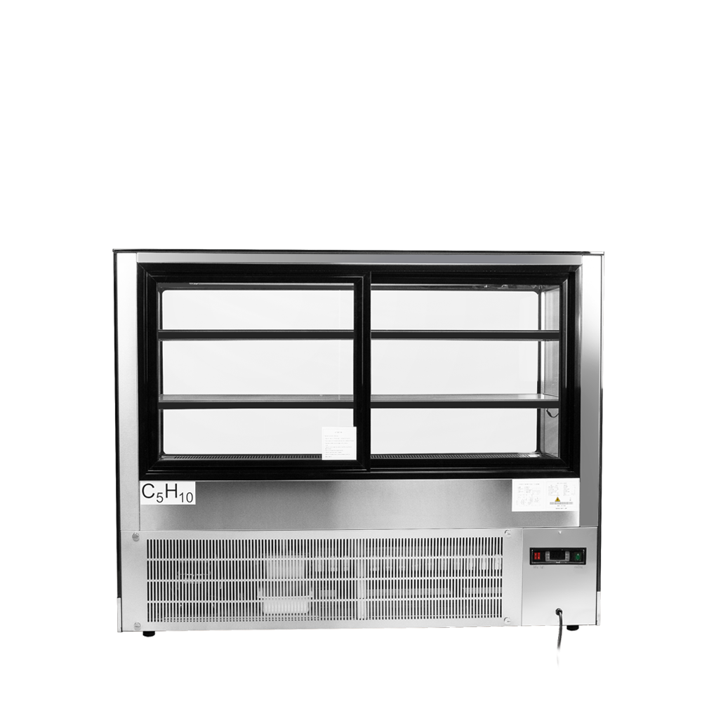 Atosa RDCS-60 — Floor Model Refrigerated Square Display Cases