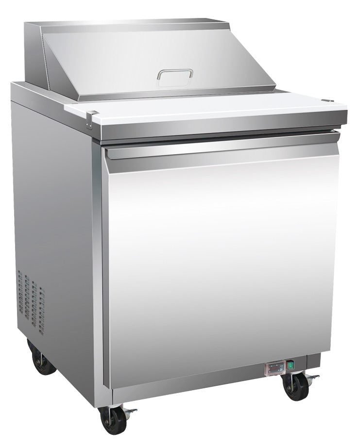 Serv-Ware SP29-12M-HC 29" Refrigerated Mega Top Sandwich Prep Table