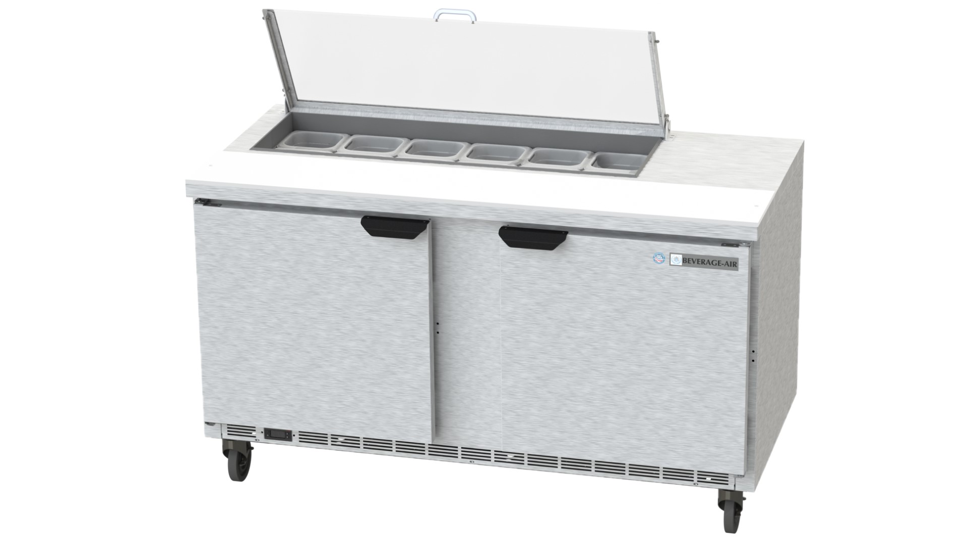 Beverage Air SPE60HC-12-CL Sandwich/Salad Prep Table 60"