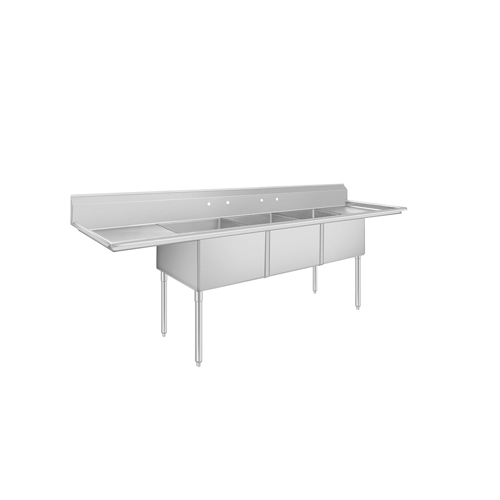 MixRite SS2424F31D24 – Three Compartment Sinks