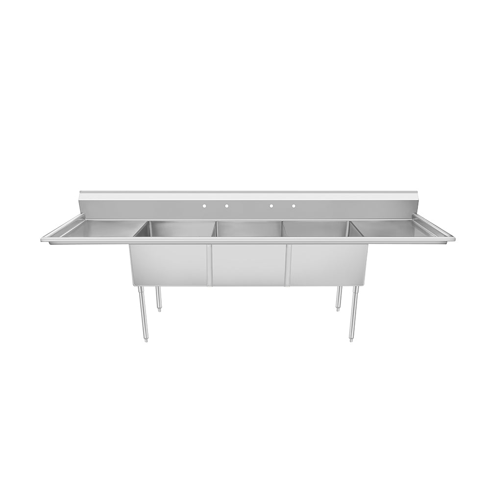MixRite SS2424F31D24 – Three Compartment Sinks
