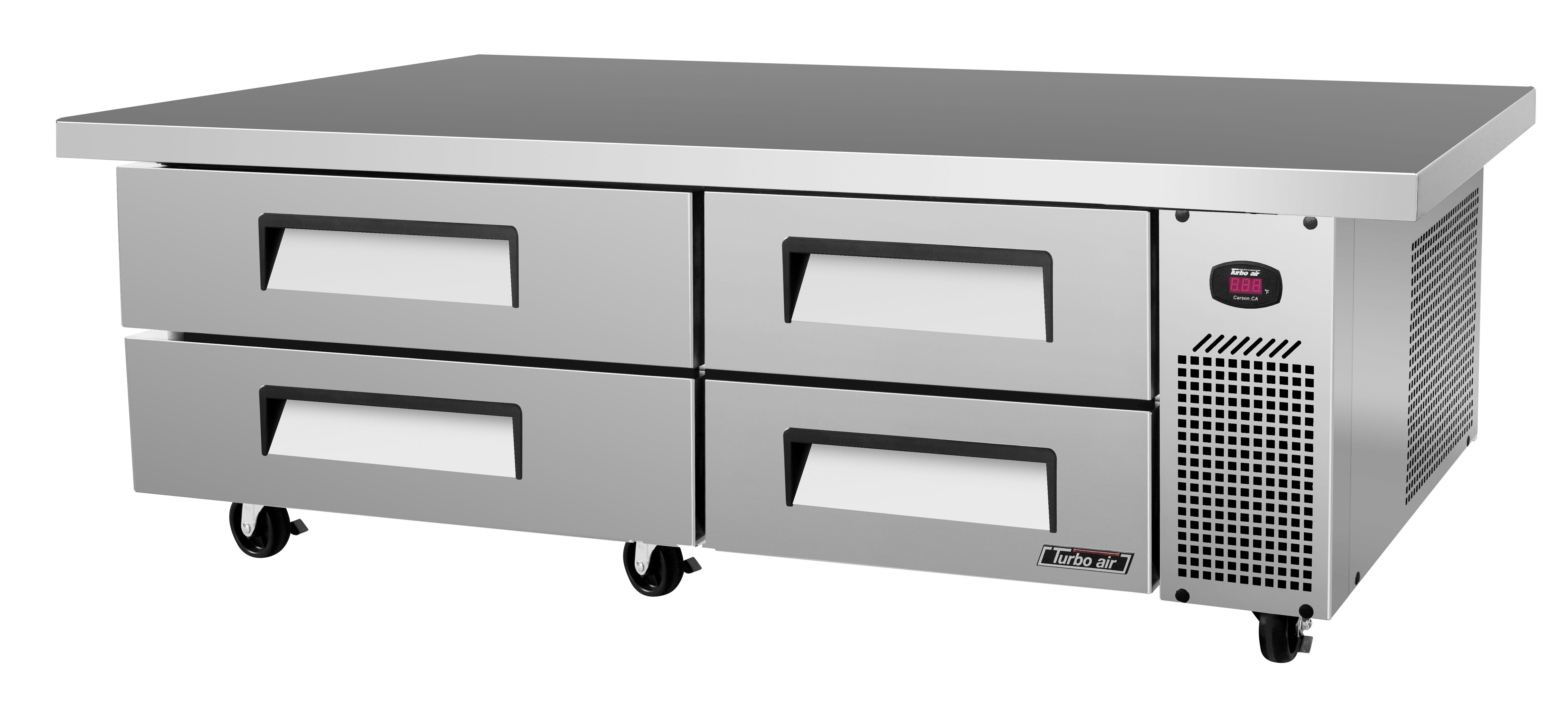 Turbo Air TCBE-72SDR-E-N 4 Drawers Chef Base Refrigerator