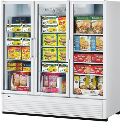 Turbo Air TGF-72SDHW-N 3 Doors Swing Glass Merchandiser-White