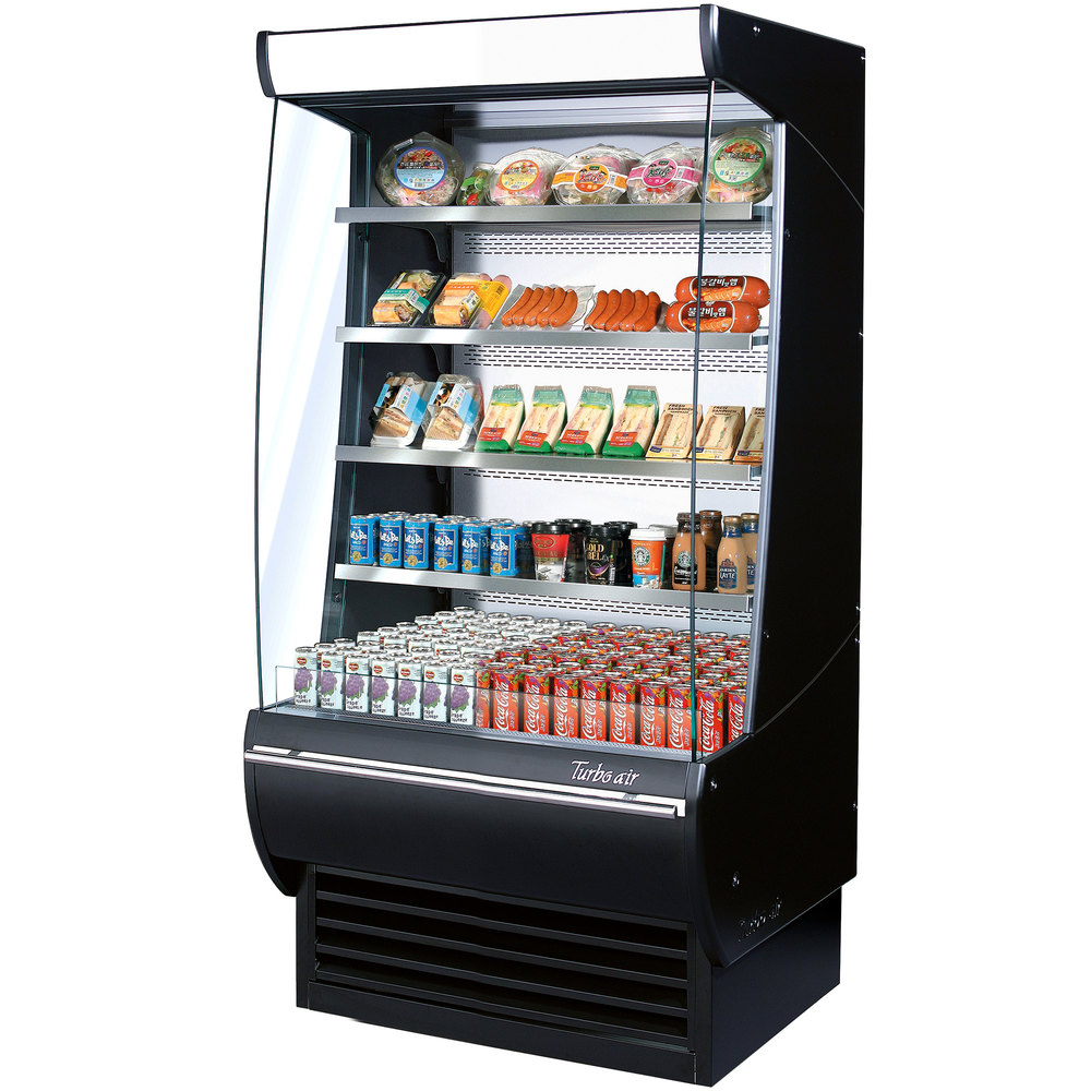Turbo Air TOM-36DXB-N 36"L Extra Deep Black, 34" Deep Black