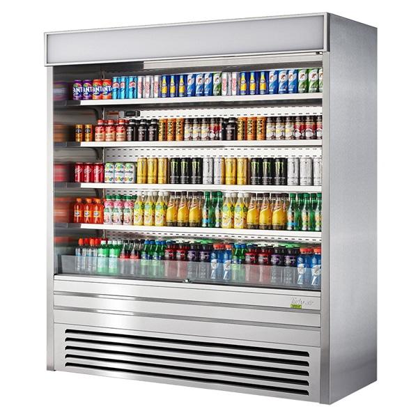 Turbo Air TOM-72ES-N 72"L Vertical Air Curtain, Stainless steel