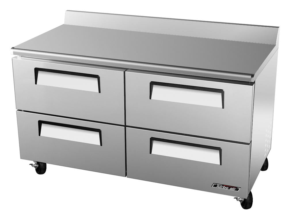Turbo Air TWR-60SD-D4-N 4 Drawers Worktop Refrigerator