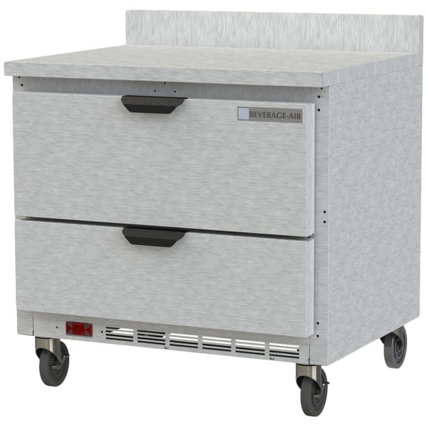 Beverage Air WTRD36AHC-2-FIP Worktop Refrigerator 36"