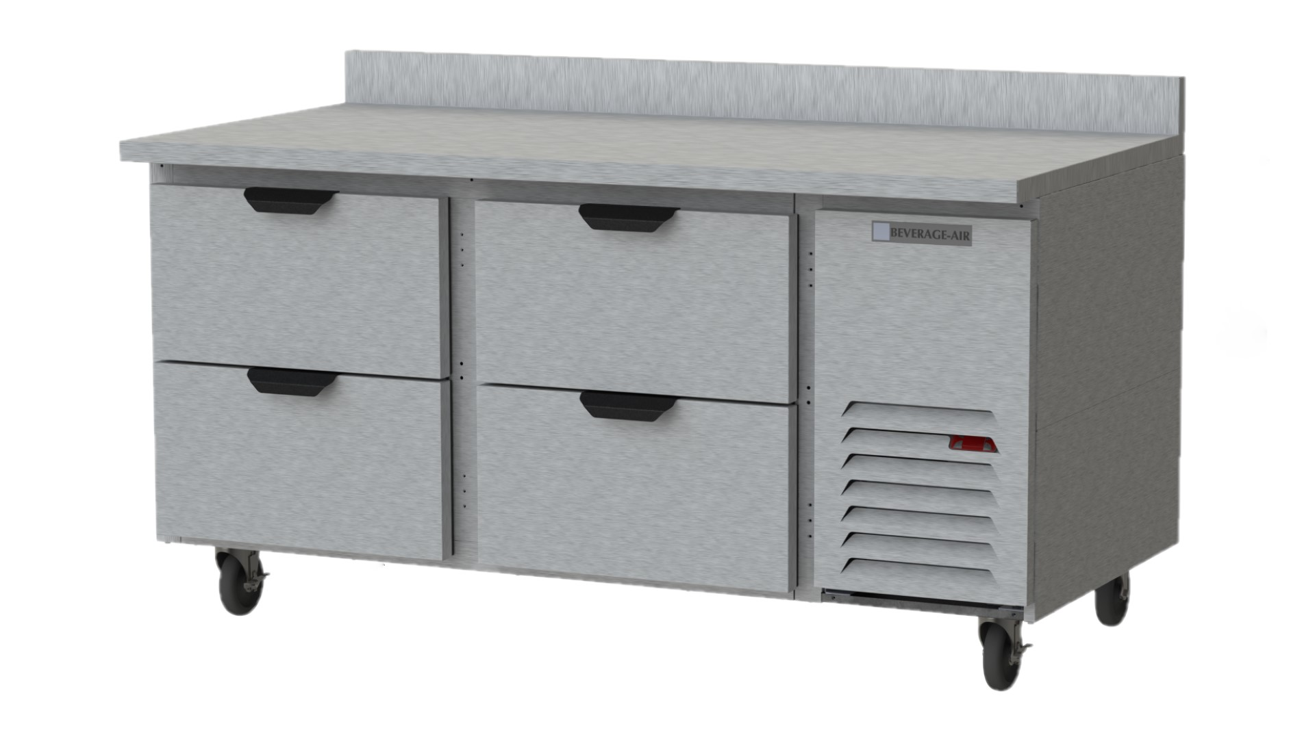 Beverage Air WTRD67AHC-4 Worktop Refrigerator 67"
