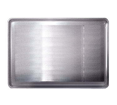 Adcraft BP-1826P Full-Size Bun & Sheet Pan, 18" x 26" x 1-1/8" Perforated Uncoated 18‑Gauge Aluminum