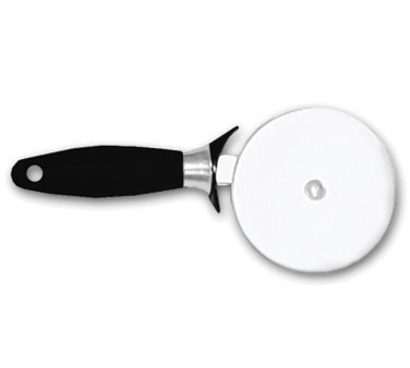 Adcraft GRP-4PC Get‑A‑Grip Pizza Cutter, 4" Steel Wheel, Handle with Santoprene Grip, Hanging Hole