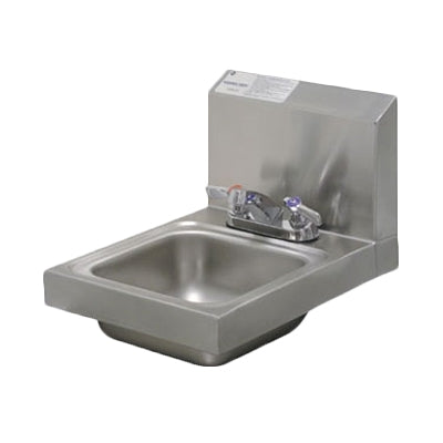 Advance Tabco 7-PS-22 12" Wall Mounted Hand Sink with Faucet - 20 gauge
