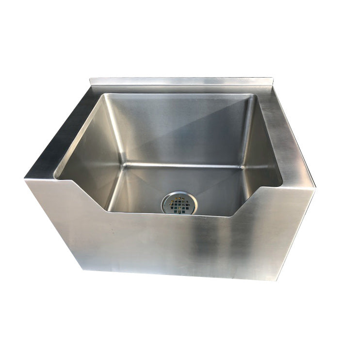 Advance Tabco 9-OP-40DF 25" Mop Sink, 20"W x 16"L x 12"D Bowl - Drop Front
