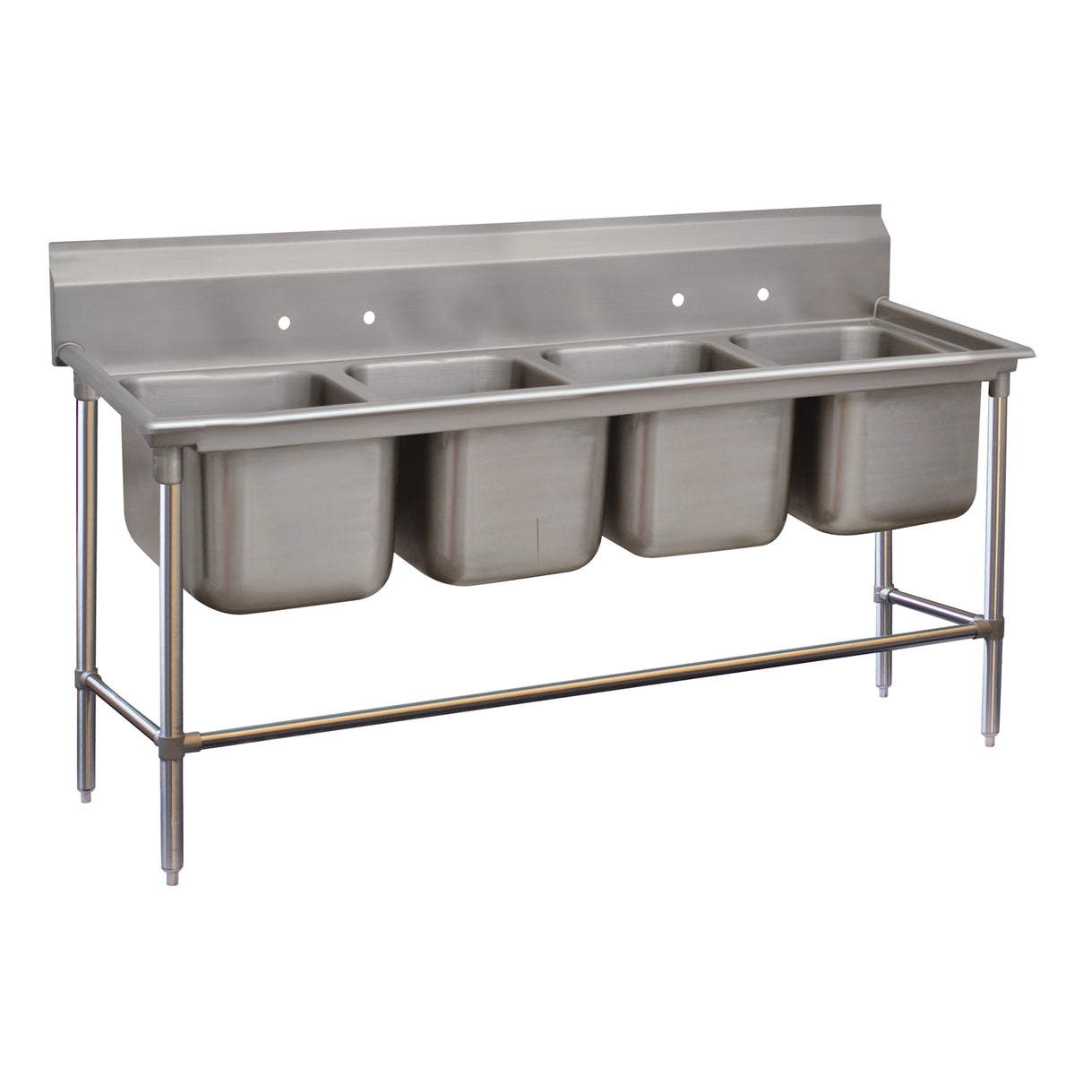 Advance Tabco 94-64-72 (4) Four Compartment Sink