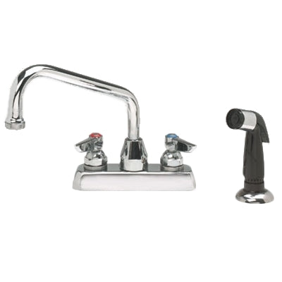 Advance Tabco A-29 Faucet, Deck Mounted, 4" Oc, Swing Spout