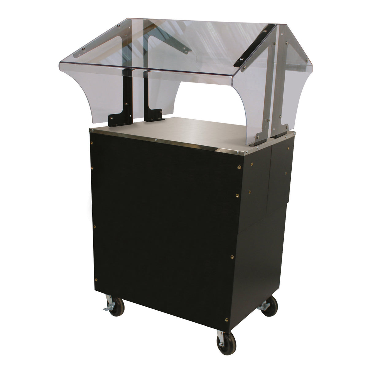 Advance Tabco B2-STU-B-SB 31" Portable Solid Top Buffet Table with Enclosed Base
